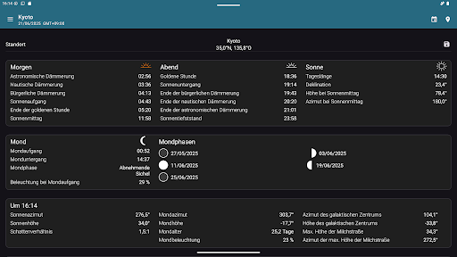 Sun Position Pro Screenshot
