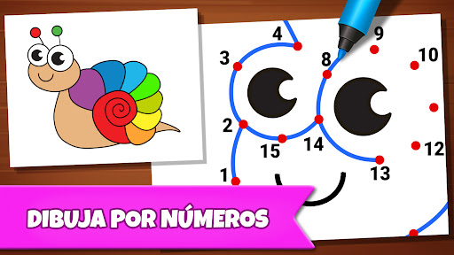 Captura de pantalla de Juegos de dibujar y pintar