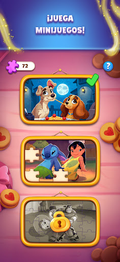 Captura de pantalla de Disney Solitaire