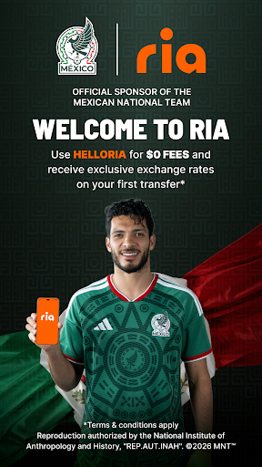 Ria Money Transfer screenshot