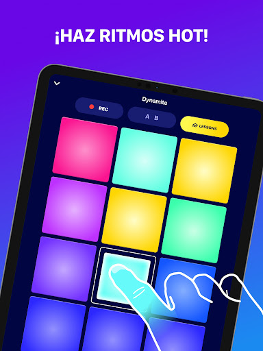 Captura de pantalla de Beat Maker Pro: drum pad