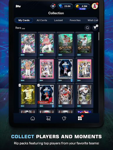 Topps® BUNT® MLB Card Trader screenshot