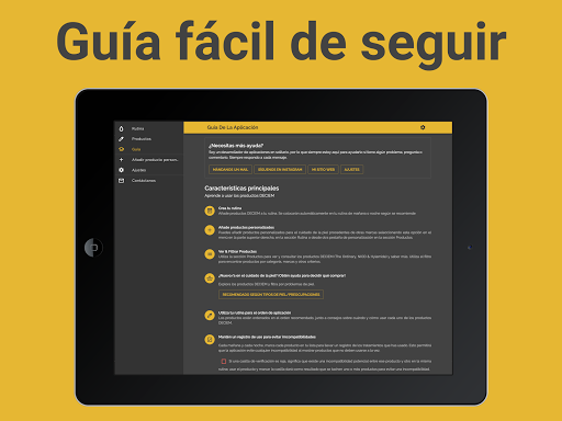 Captura de pantalla de Skincare Routine