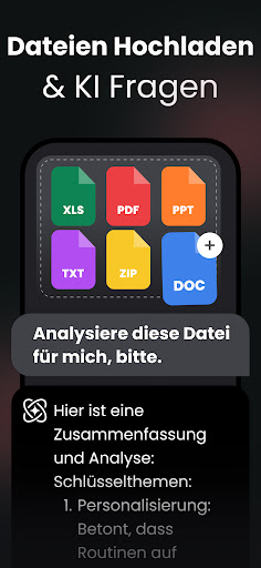 Chat AI: Frag den Agent Screenshot