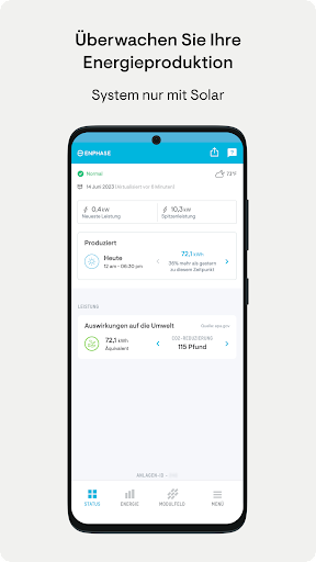 Enphase Enlighten Screenshot
