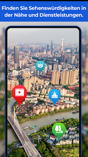 GPS Erde Karte Radarwarner Screenshot