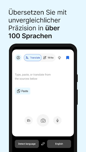 DeepL Übersetzer Screenshot