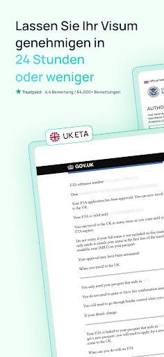 iVisa: Online-Reisevisa Screenshot