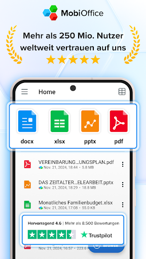 MobiOffice: Word, Sheets, PDF Screenshot