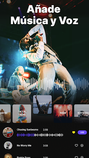Captura de pantalla de Editor de Vídeos - VideoCook