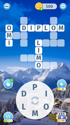 Sky Words: Kreuzworträtsel Screenshot