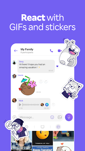 Rakuten Viber Messenger screenshot