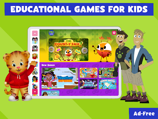 Captura de pantalla de PBS KIDS Games