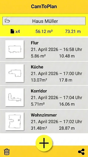 CamToPlan Screenshot