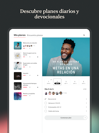 Captura de pantalla de Biblia Reina Valera con Audio
