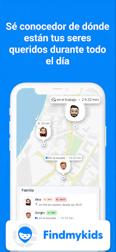 Captura de pantalla de Find my kids: GPS Tracker