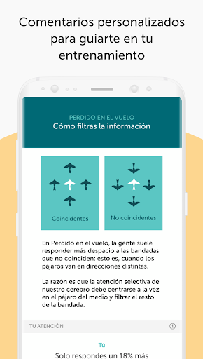 Captura de pantalla de Lumosity: Juegos Mentales