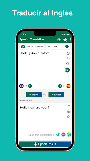 Captura de pantalla de Traductor Español Inglés