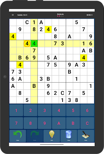 Captura de pantalla de Sudoku sin anuncios offline