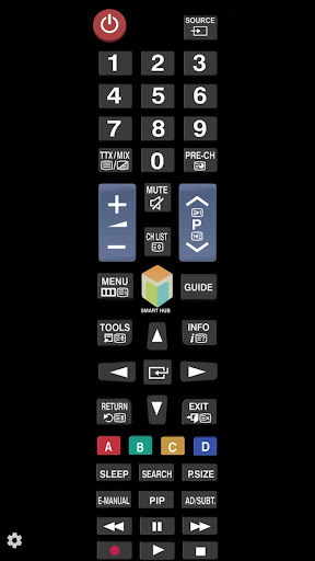 TV (Samsung) Remote Control Screenshot