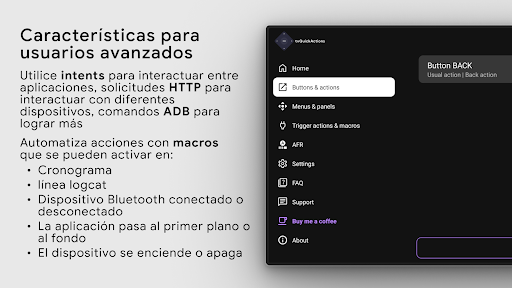 Captura de pantalla de tvQuickActions Pro