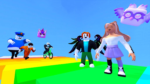 Captura de pantalla de Obby World: Parkour Games