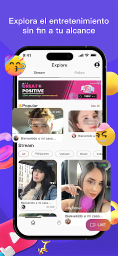 Captura de pantalla de ELive-Chill&Stream