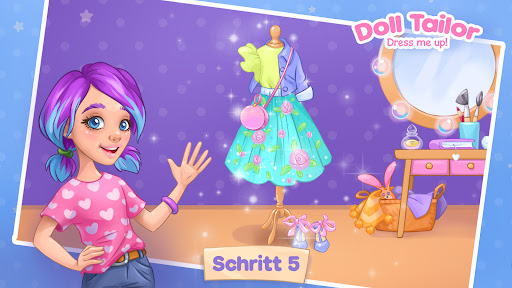 Mädchen Ankleidespiele. Nähen Screenshot