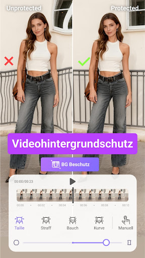 PrettyUp - Video Body Editor Screenshot