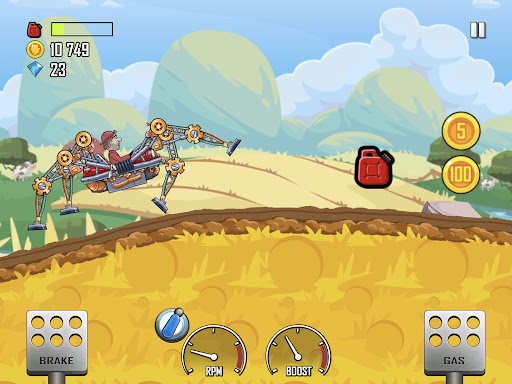 Captura de pantalla de Hill Climb Racing