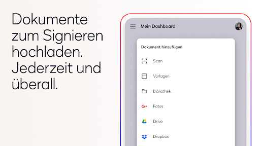 Docusign – Digitale Signature Screenshot