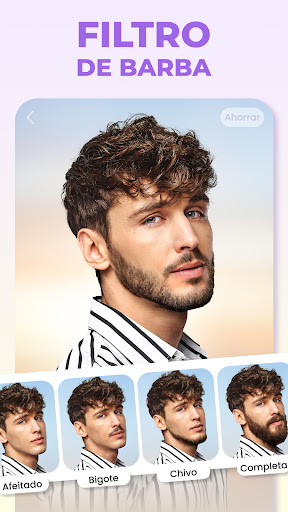 Captura de pantalla de HairApp - Corte de Cabello App