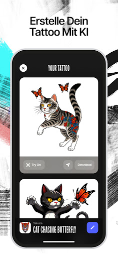 Ink AI – Tattoo designs app Screenshot