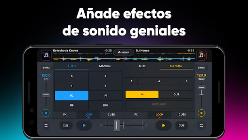 Captura de pantalla de Dj it! - Mezclador de música