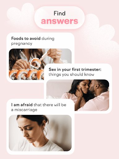 amma: Schwangerschafts-App Screenshot
