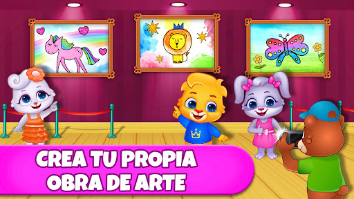 Captura de pantalla de Juegos de colorear y pintar