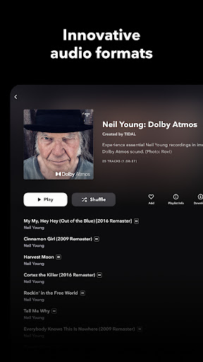 TIDAL Music: HiFi sound screenshot