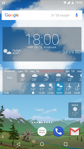 Captura de pantalla de Clima preciso YoWindow