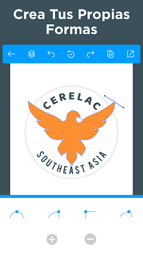 Captura de pantalla de Crear Logos y Diseño Grafico