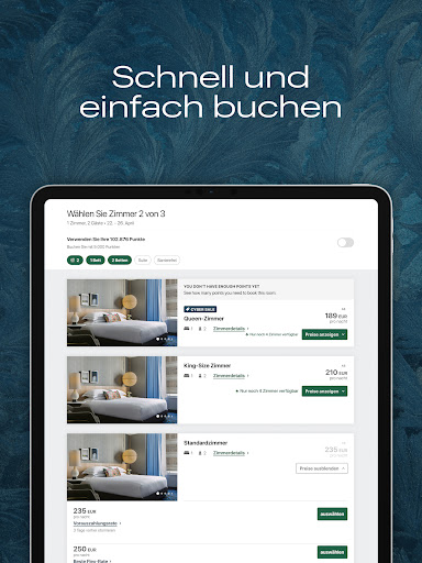 IHG Hotels & Prämien Screenshot