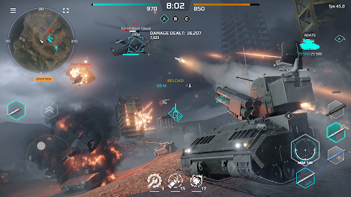 Captura de pantalla de MWT: Tank Battles