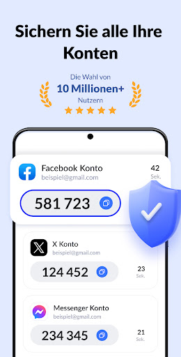 Authenticator App - SafeAuth Screenshot
