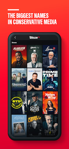Captura de pantalla de BlazeTV