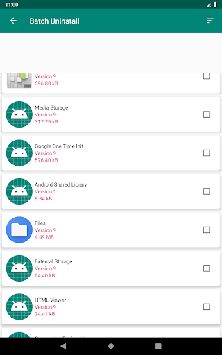 Delete apps - Easy Uninstall screenshot