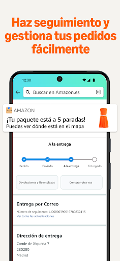 Captura de pantalla de Amazon Compras