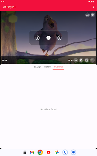 Captura de pantalla de Url Player +