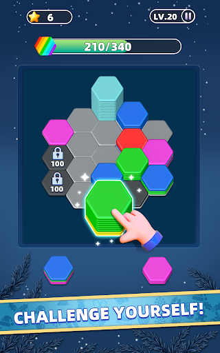 Hexa Master 3D - Color Sort screenshot