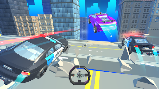 Captura de pantalla de Crazy Rush 3D - A correr