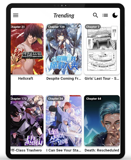 Captura de pantalla de MangaGo - Ultimate Manga App
