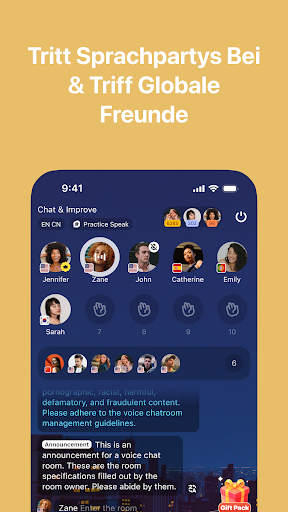 Talkin: Globale Freunde & Chat Screenshot